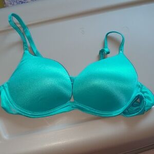 Victoria's Secret Aqua Underwire Bra